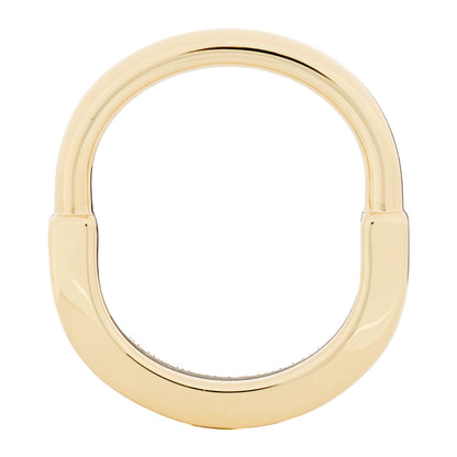 Tiffany 18K Yellow Gold Lock Ring 47 4 6 of 6