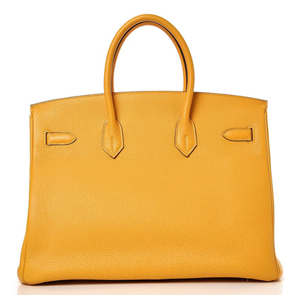 Hermes Togo Birkin 35 Soleil 27 of 38