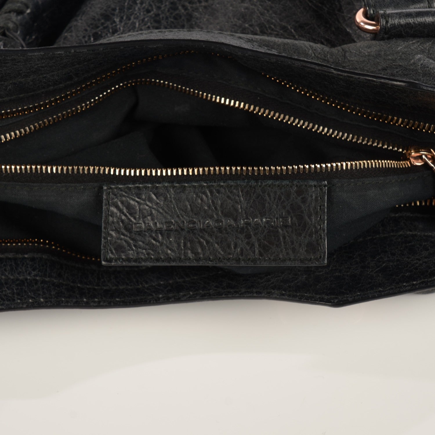 Balenciaga Agneau Giant 12 Rose Gold Hardware City Black 6 of 15