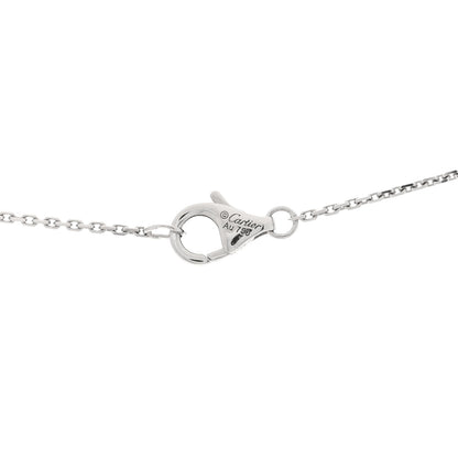 Cartier 18K White Gold Diamond XS Amulette de Cartier Pendant Necklace 4 of 5