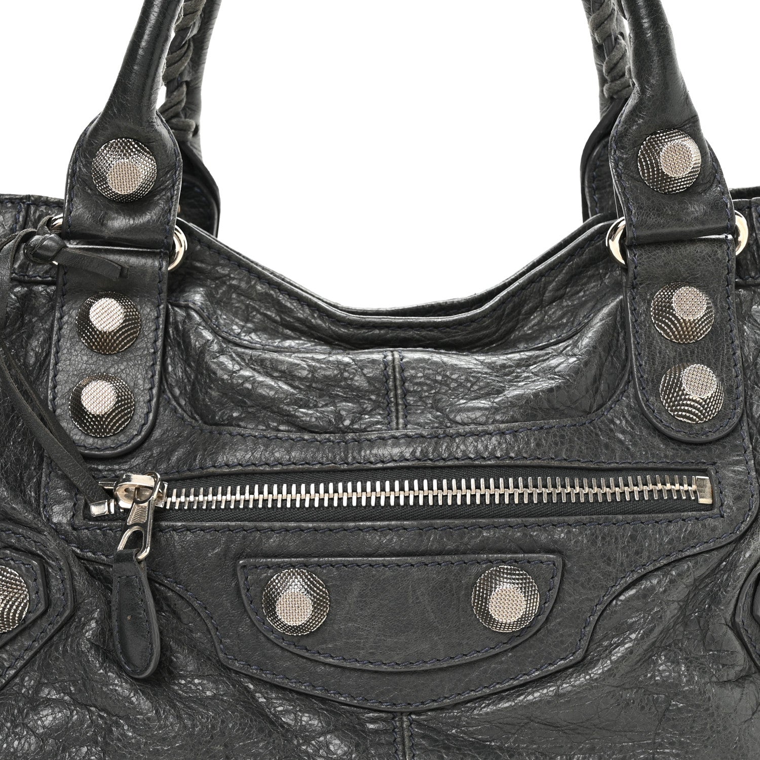 Balenciaga Agneau Giant 21 Silver Hardware Part Time Anthracite 9 of 12