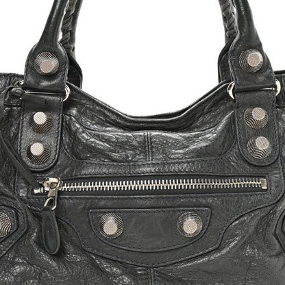 Balenciaga Agneau Giant 21 Silver Hardware Part Time Anthracite 9 of 12