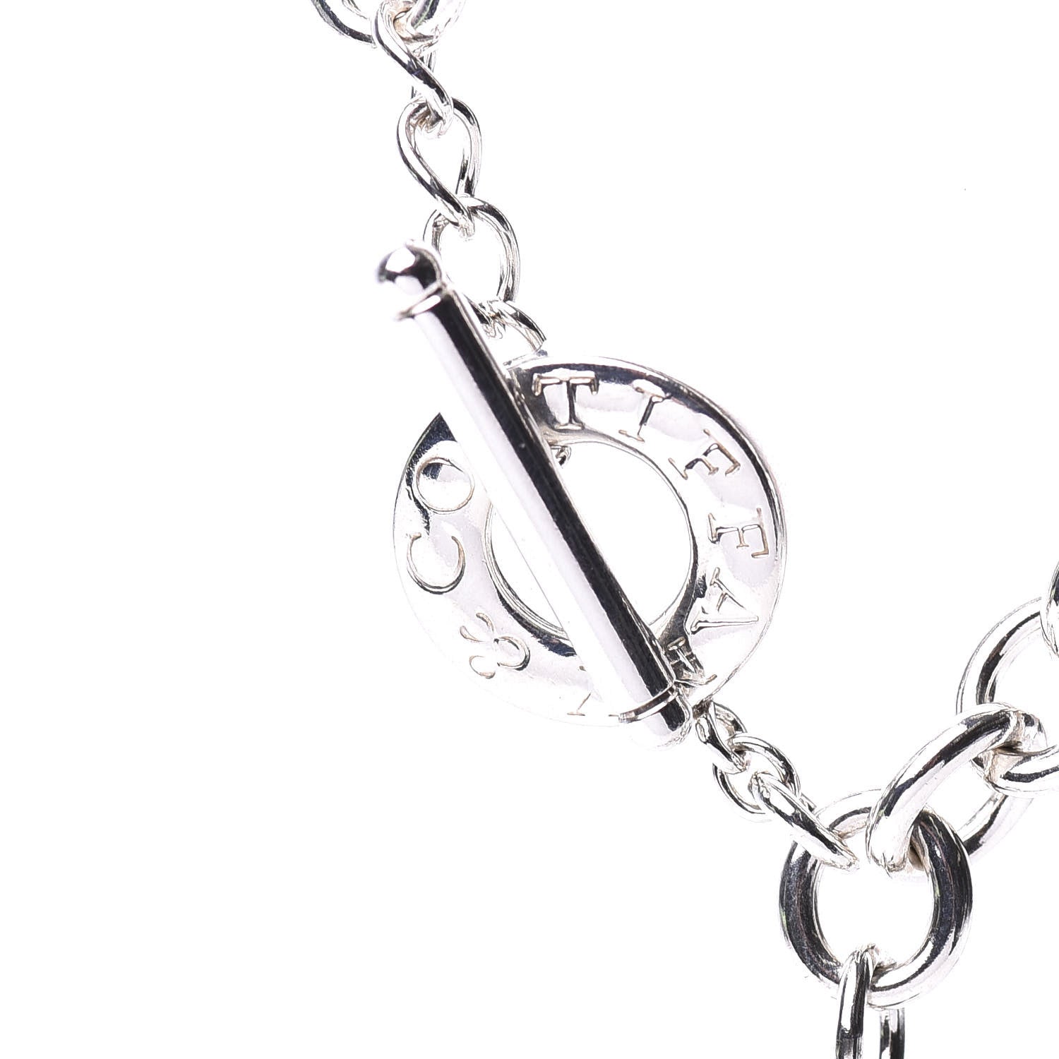 Tiffany Sterling Silver Heart Tag Toggle Necklace 6 of 6