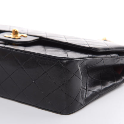 Chanel Lambskin Quilted Medium Double Flap Black 9 of 16