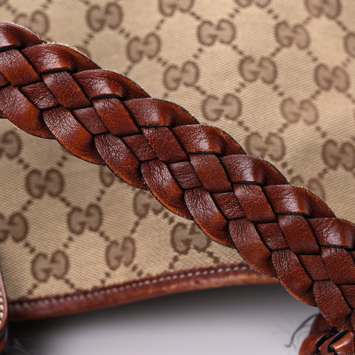 Gucci Monogram Medium Pelham Shoulder Bag Brown 25 of 26