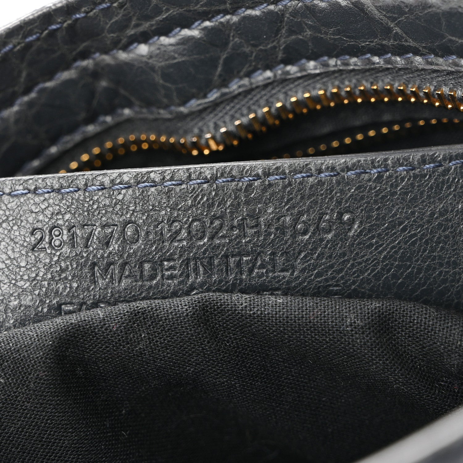 Balenciaga Agneau Giant 12 Gold Hardware City Anthracite 8 of 11