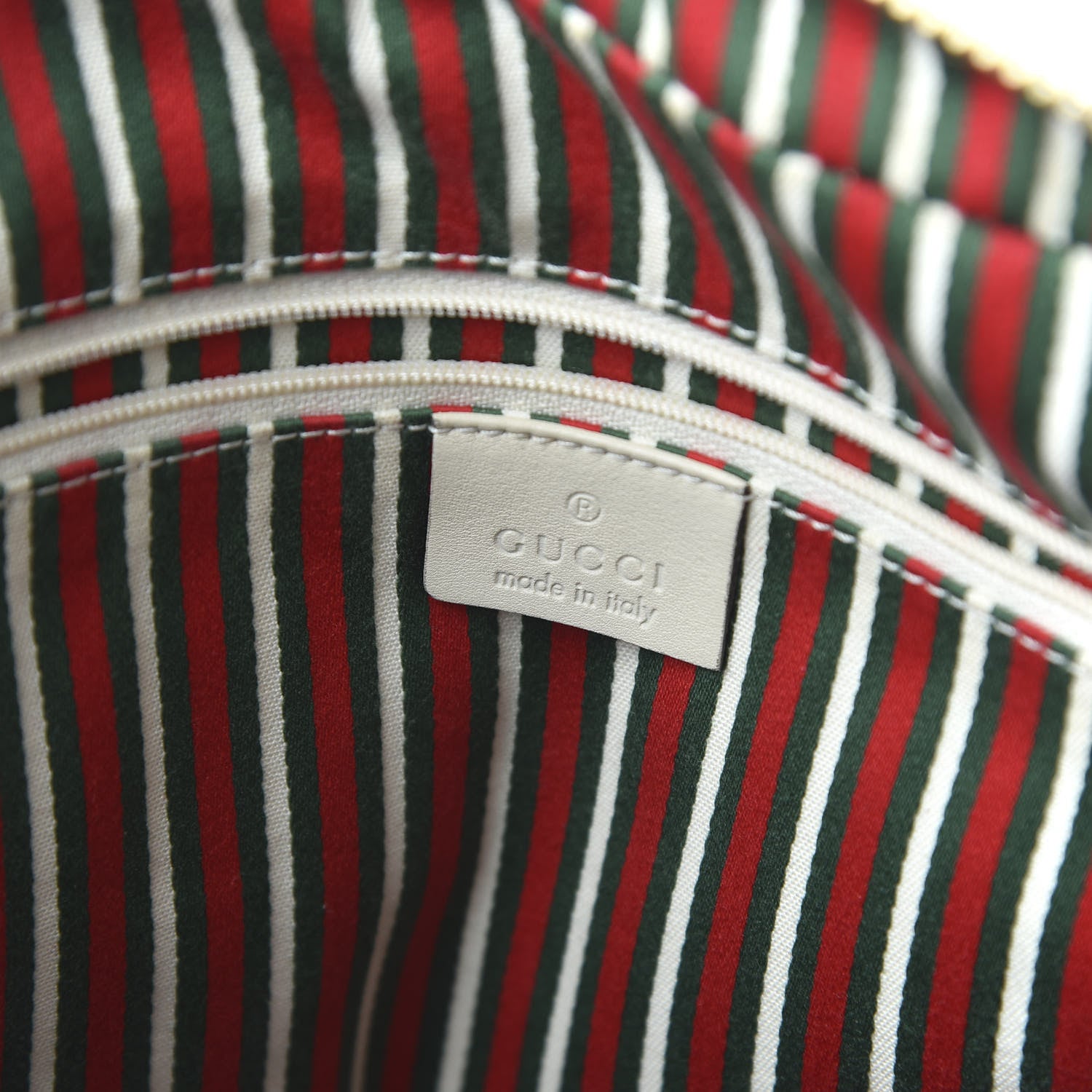 Gucci Monogram Medium New Britt Boston Off White 8 of 10