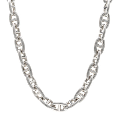 Hermes Sterling Silver MM Chaine D'Ancre Necklace 1 of 5