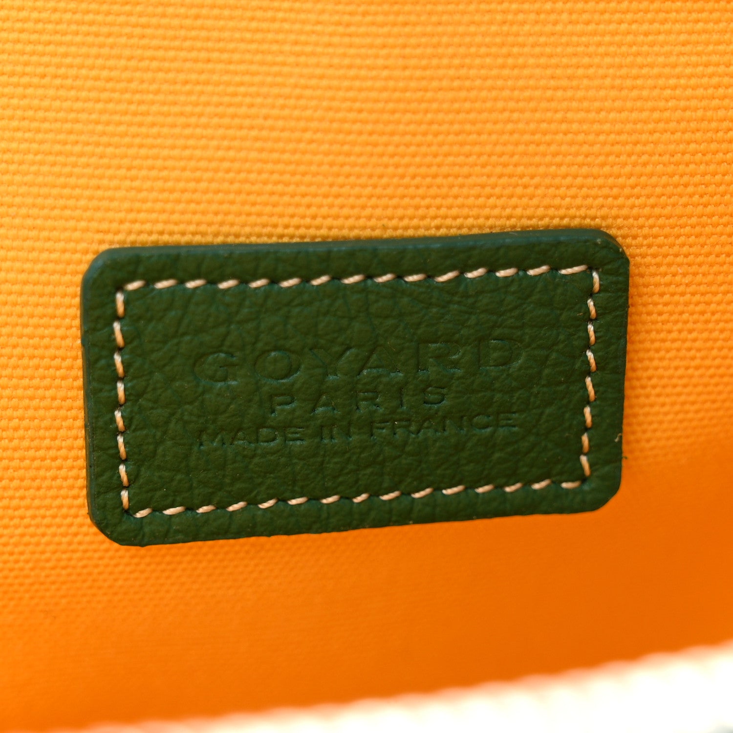 Goyard Goyardine Vendome Toiletry Pouch Green 6 of 7