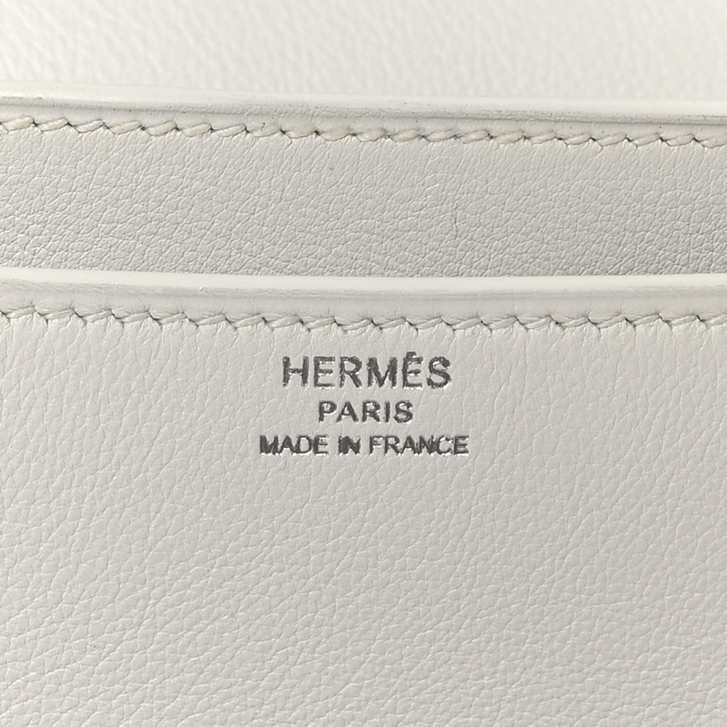 Hermes Evergrain Constance Elan 25 White 6 of 10