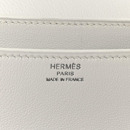 Hermes Evergrain Constance Elan 25 White 6 of 10