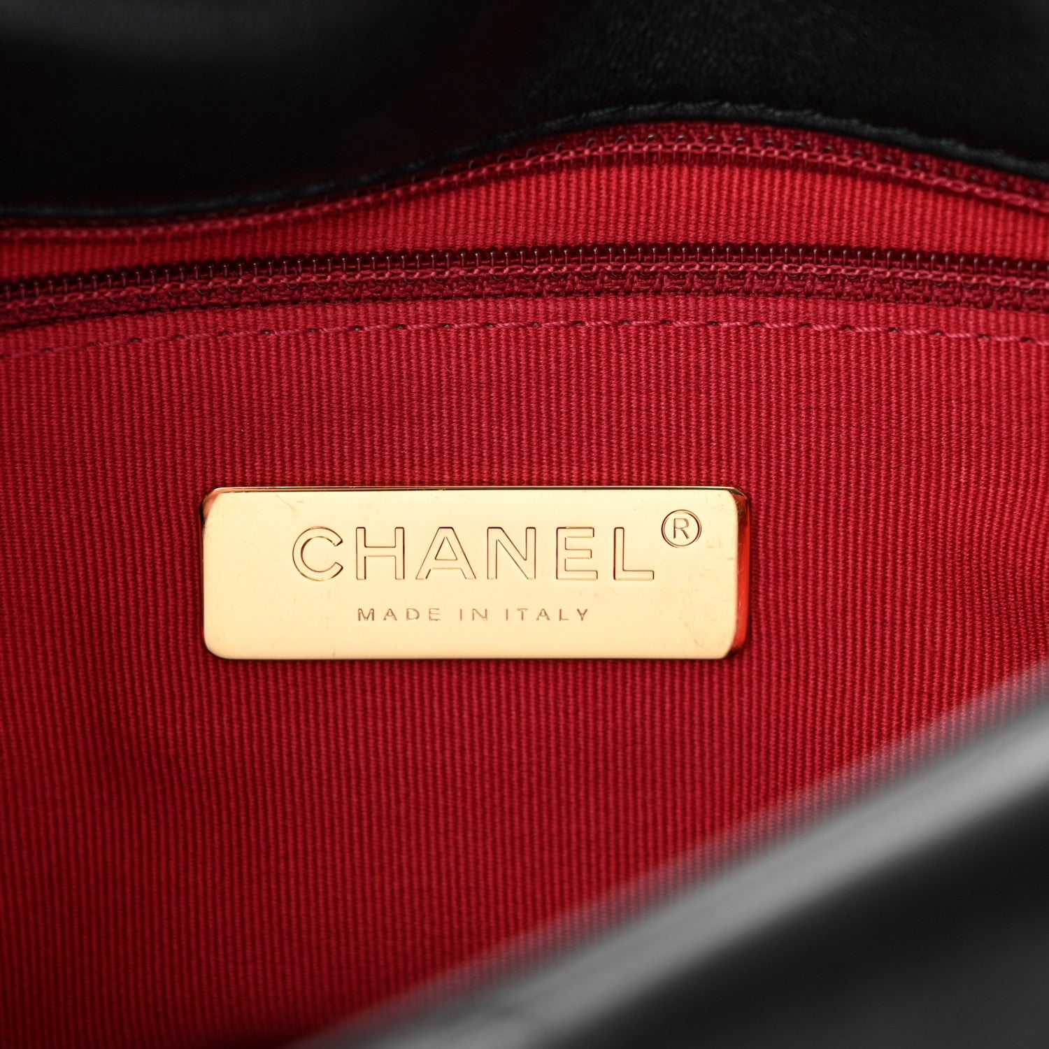 Chanel Lambskin Quilted Medium Chanel 19 Flap Black 6 of 11