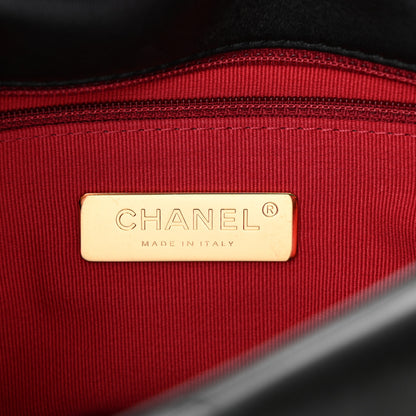 Chanel Lambskin Quilted Medium Chanel 19 Flap Black 6 of 11
