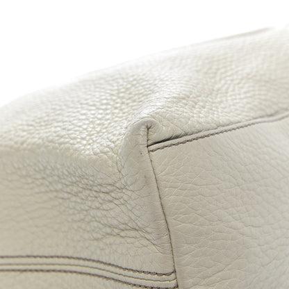 Gucci Pebbled Calfskin Medium Soho Chain Shoulder Bag Off White 17 of 19