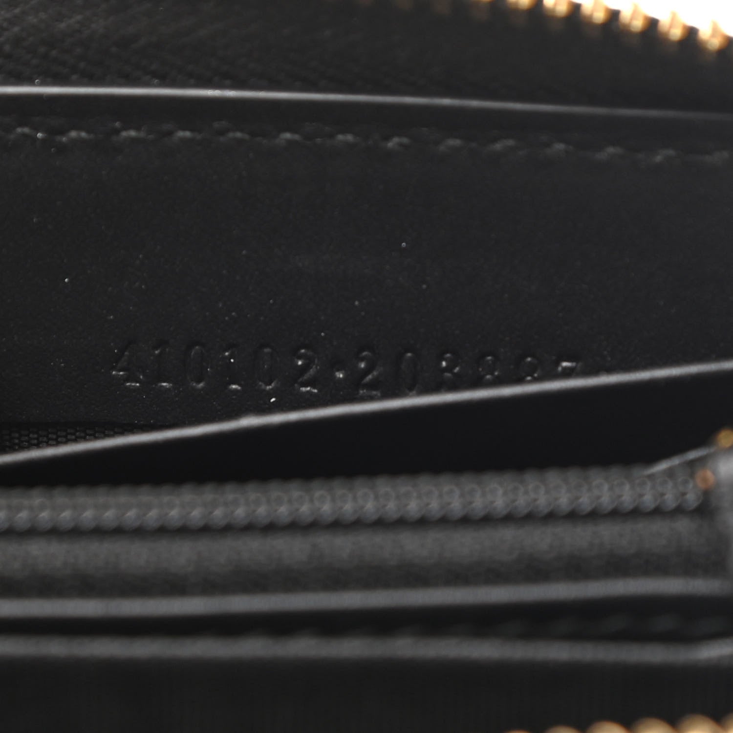 Gucci GG Supreme Monogram Bees Zip Around Wallet 7 of 9