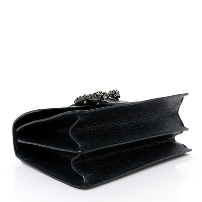 Gucci Dollar Calfskin Crystal Web Medium Dionysus Bamboo Top Handle Bag Black Black Diamond 3 of 11