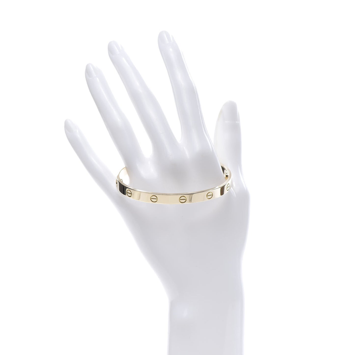 18K Yellow Gold LOVE Bracelet 19