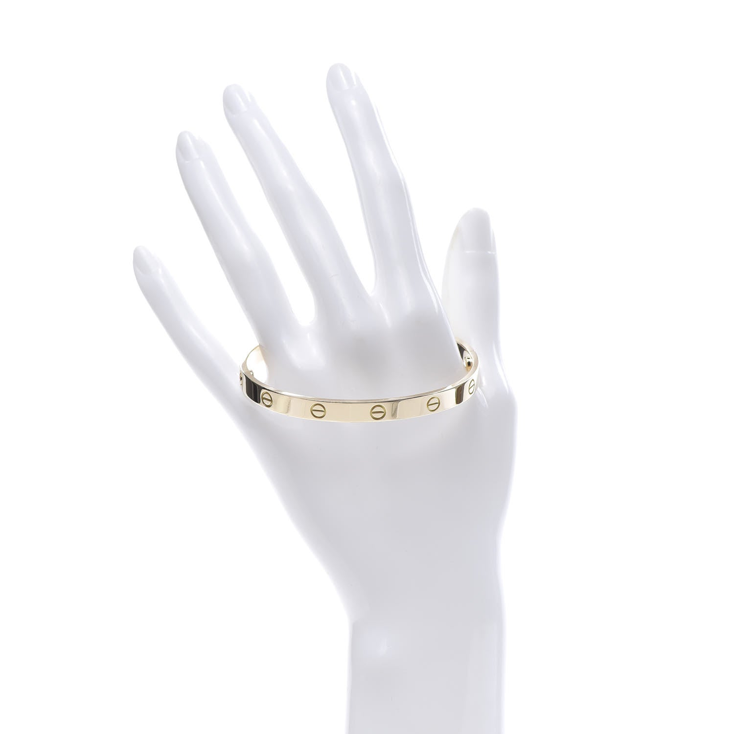Cartier 18K Yellow Gold LOVE Bracelet 19 2 of 4