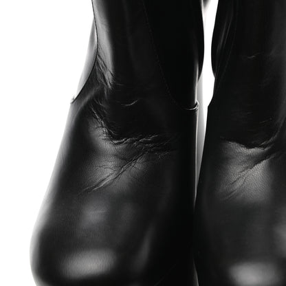 Saint Laurent Calfskin Candy Platform 125 Ankle Boots 37 Black 9 of 9