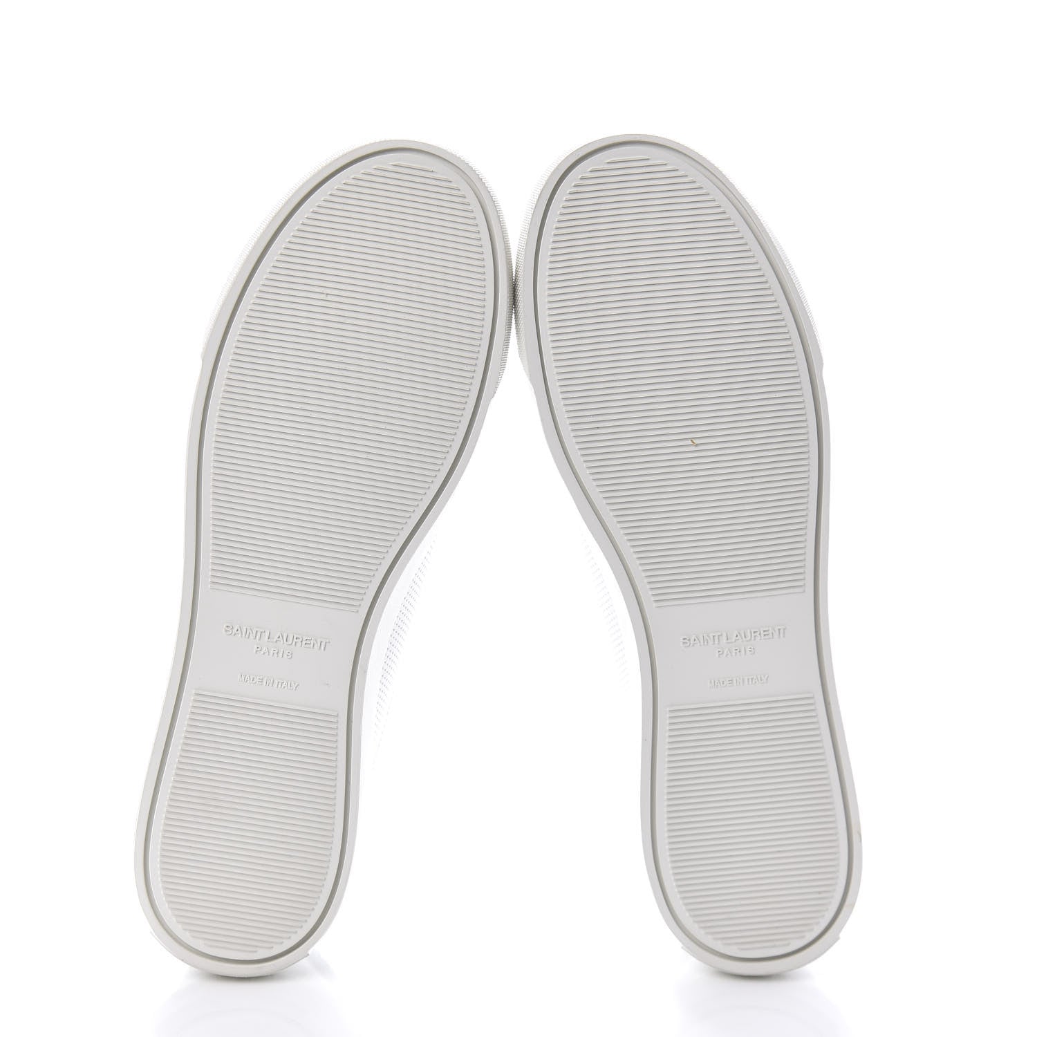 Saint Laurent Perforated Calfskin Andy Low Top Sneakers 39 White 5 of 8