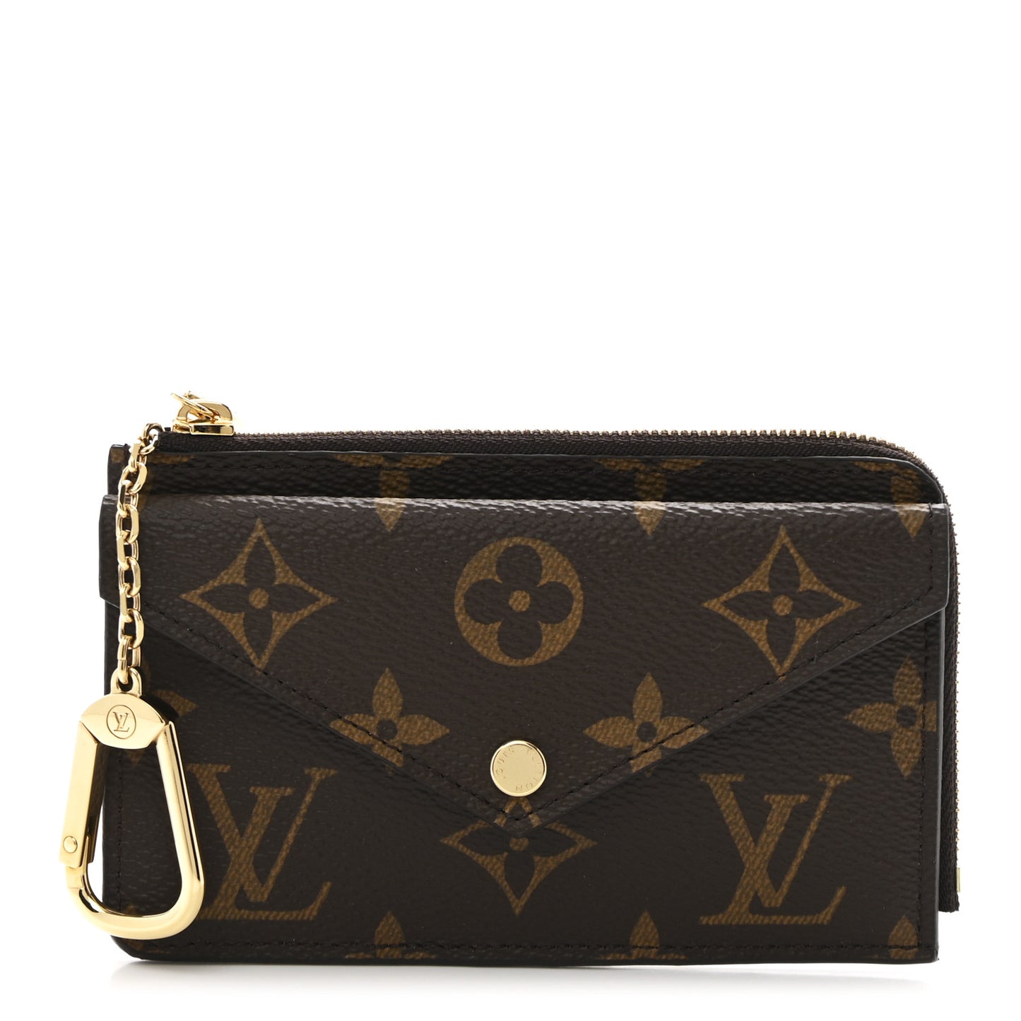Monogram Recto Verso Card Holder Black