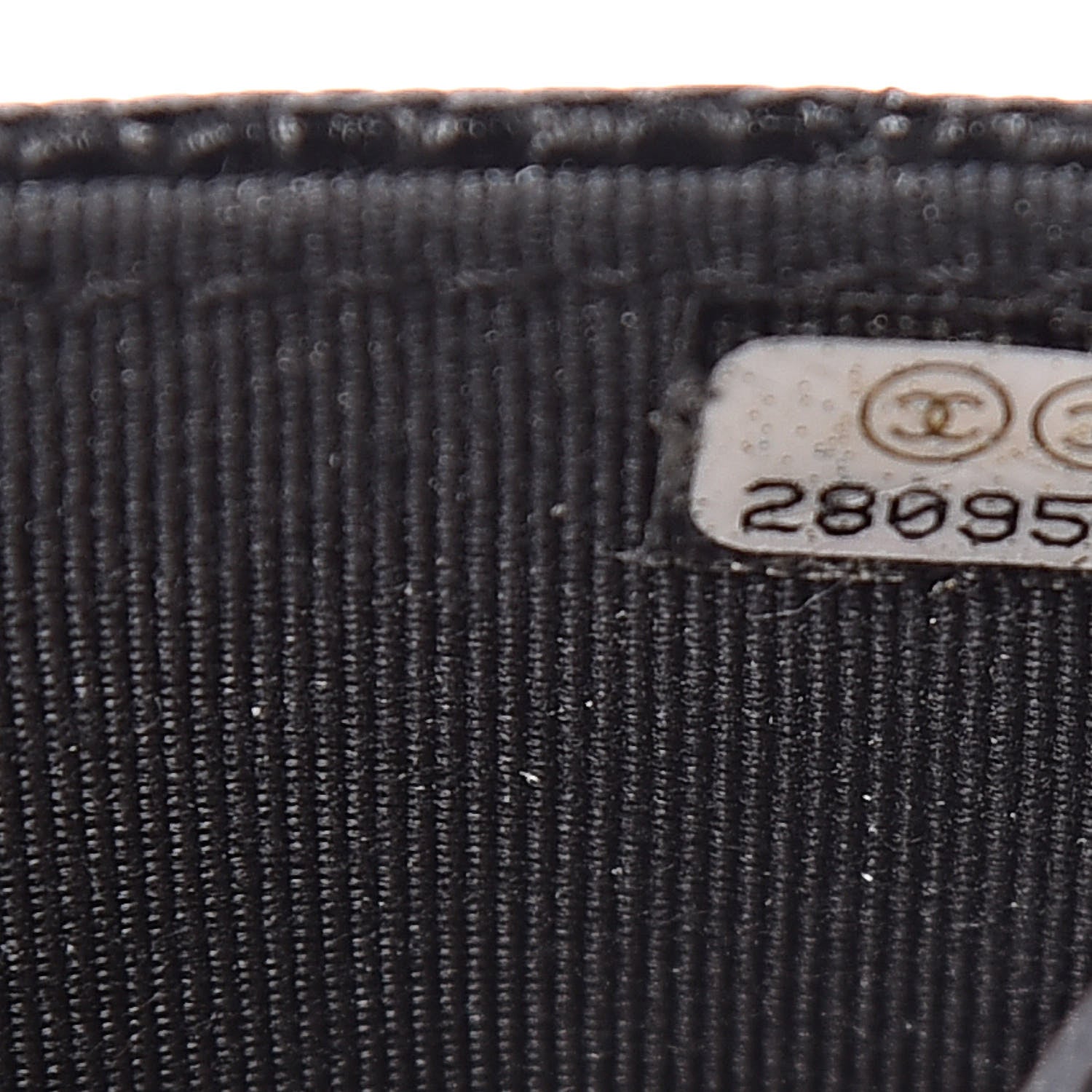 Chanel Caviar Quilted Flap Card Holder Wallet Black 8 of 11