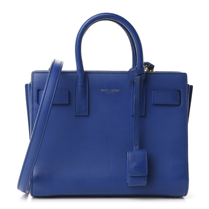 Saint Laurent Calfskin Nano Sac De Jour Royal Blue 1 of 11