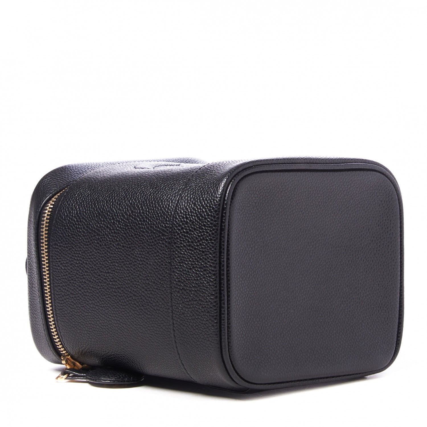 Chanel Caviar Cosmetic Vanity Bag Black 3 of 10