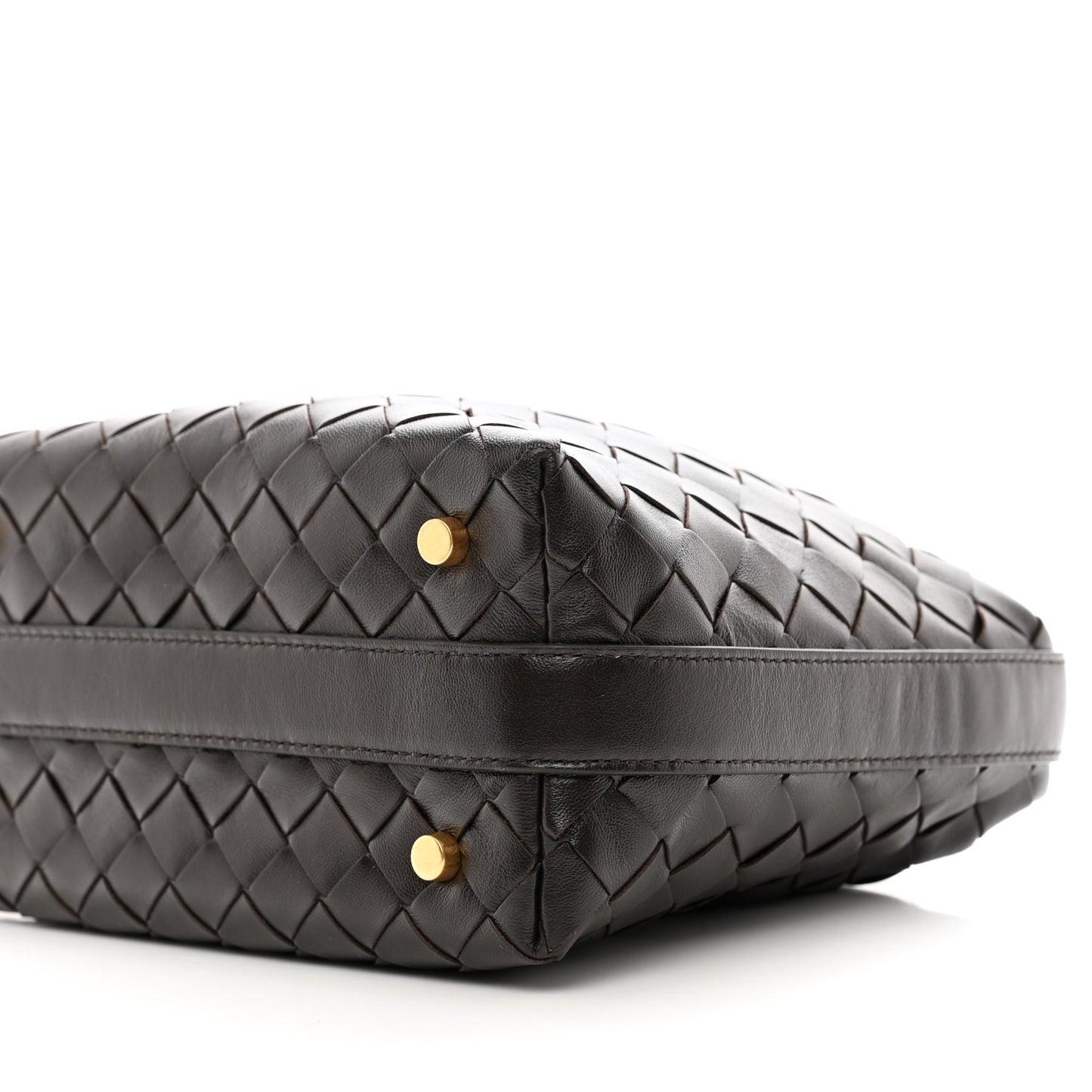 Calfskin Nappa Intrecciato Mini Wallace Fondant