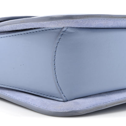 Loro Piana Calfskin Artemis Shoulder Bag Blue 9 of 19