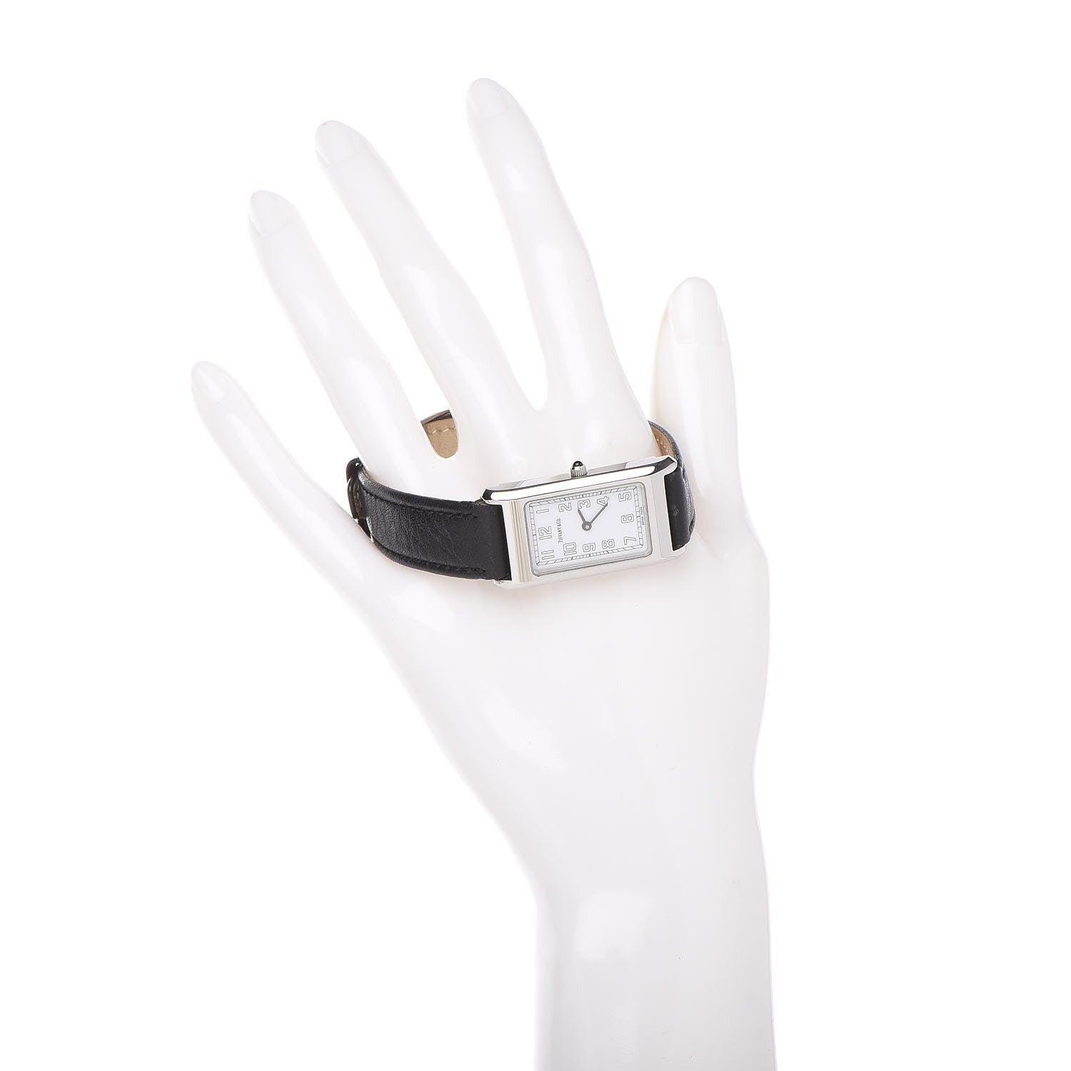 Tiffany Stainless Steel Calfskin 20mm Classic Quartz Watch 2 of 9