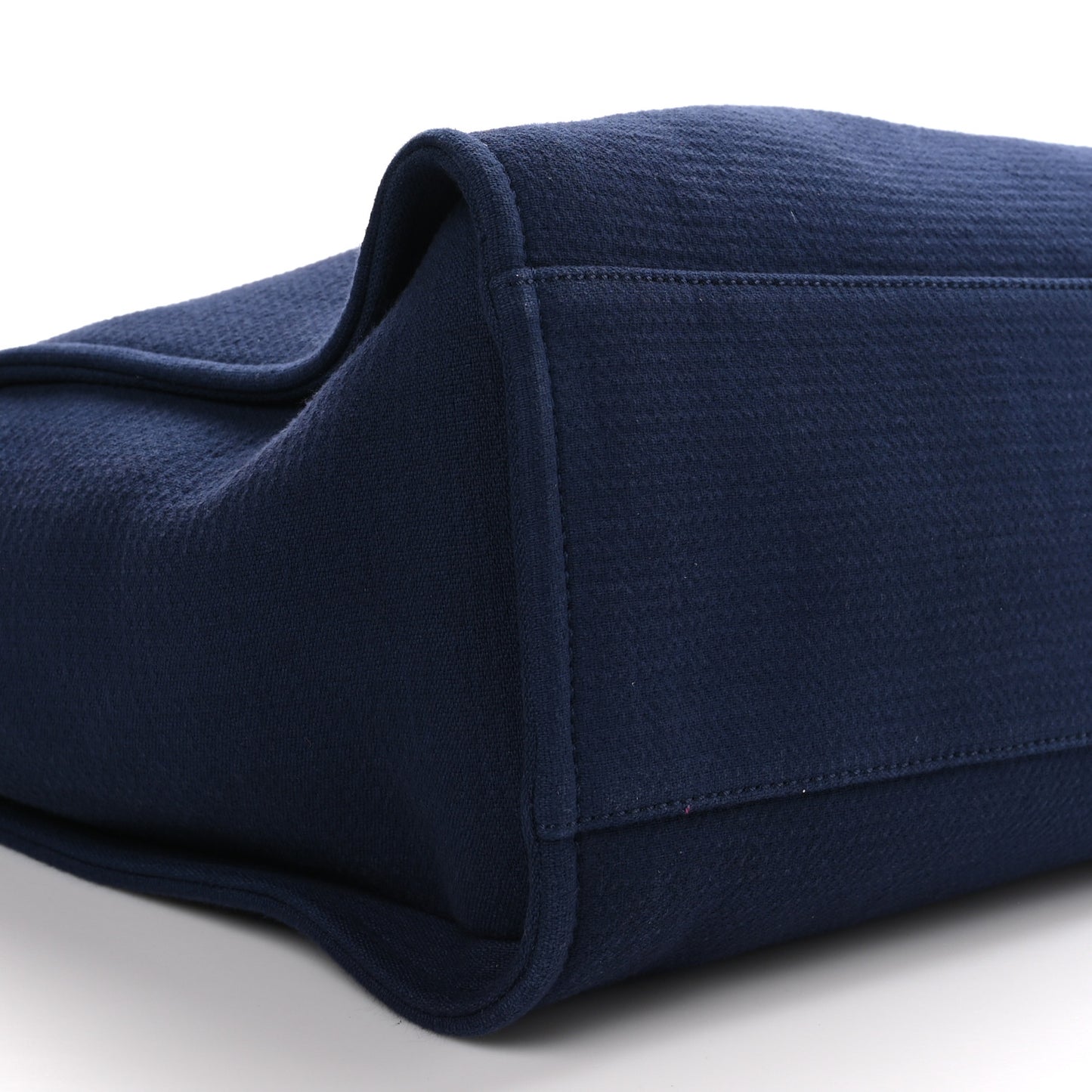 Mixed Fibers Medium Deauville Tote Navy