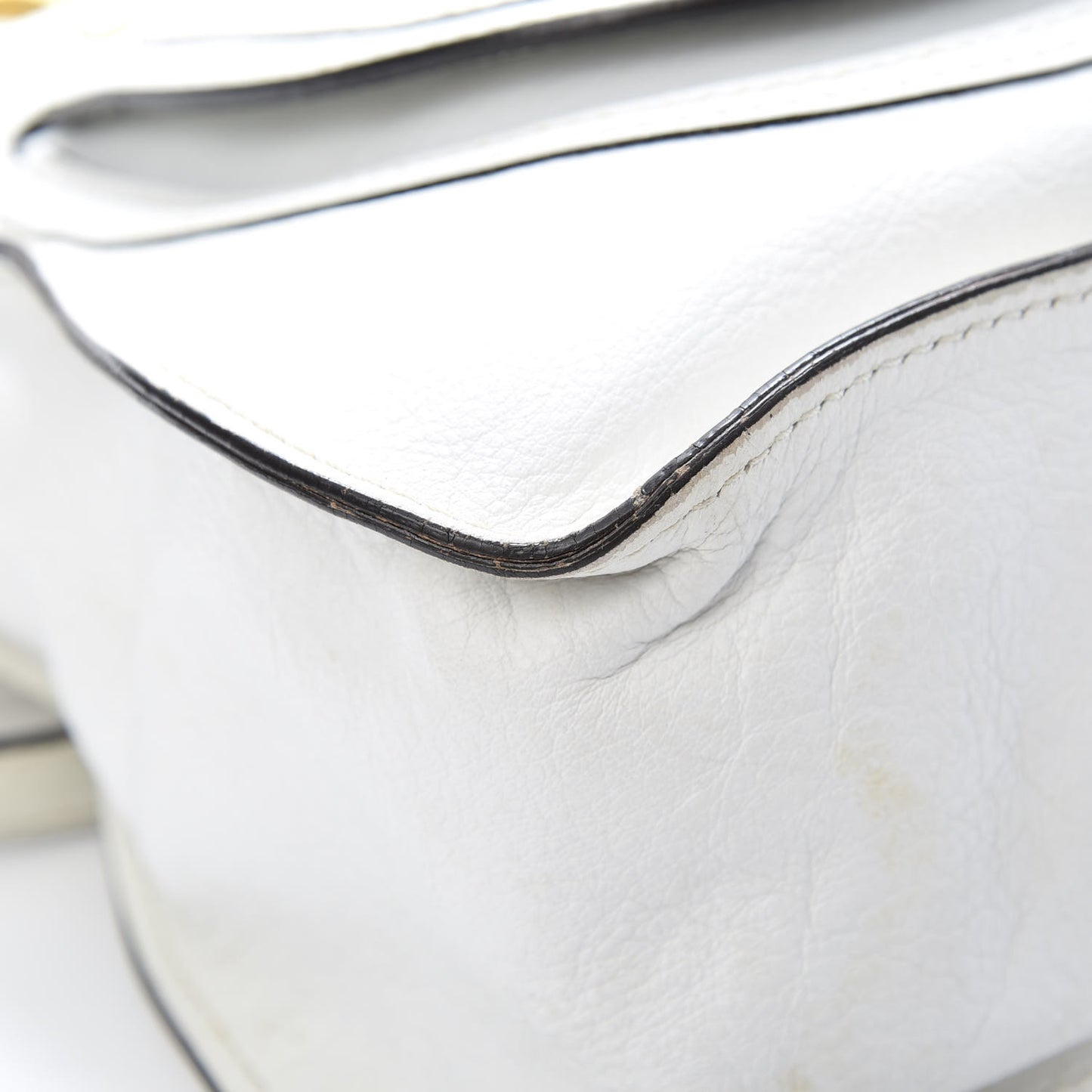 Calfskin Medium Marcie Satchel Dove