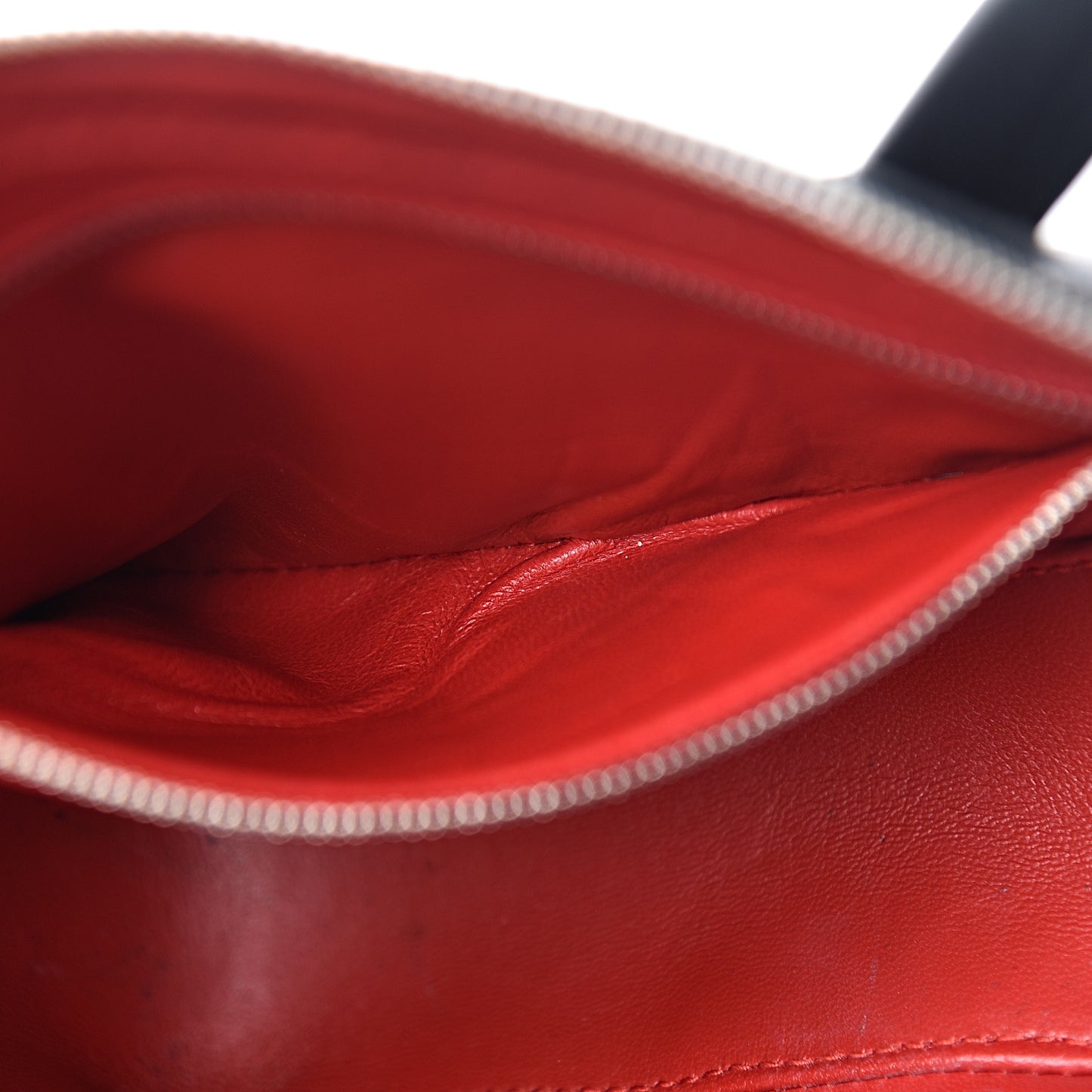 Calfskin XS Triangle Duffle Black