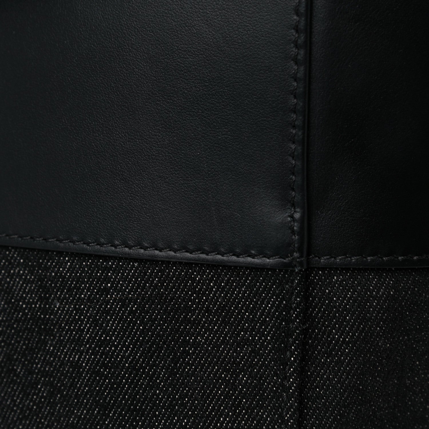 Tom Ford Denim North South Tote Black 7 of 10