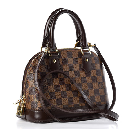 Louis Vuitton Damier Ebene Alma BB 4 of 11