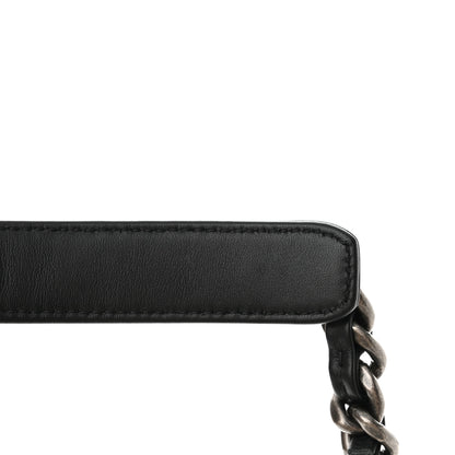 Chanel Tweed Quilted Medium Chanel 19 Flap Black White 12 of 13