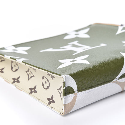Louis Vuitton Monogram Giant Toiletry Pouch 26 Kaki 5 of 8