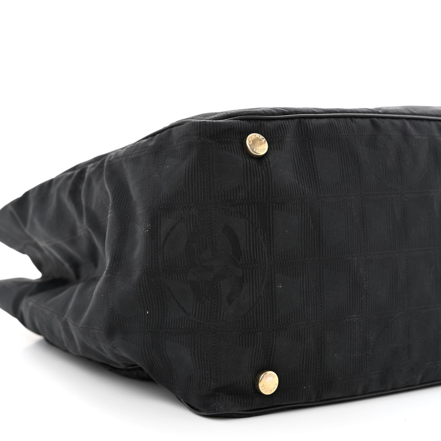 Chanel Nylon Medium Travel Tote Black 9 of 10