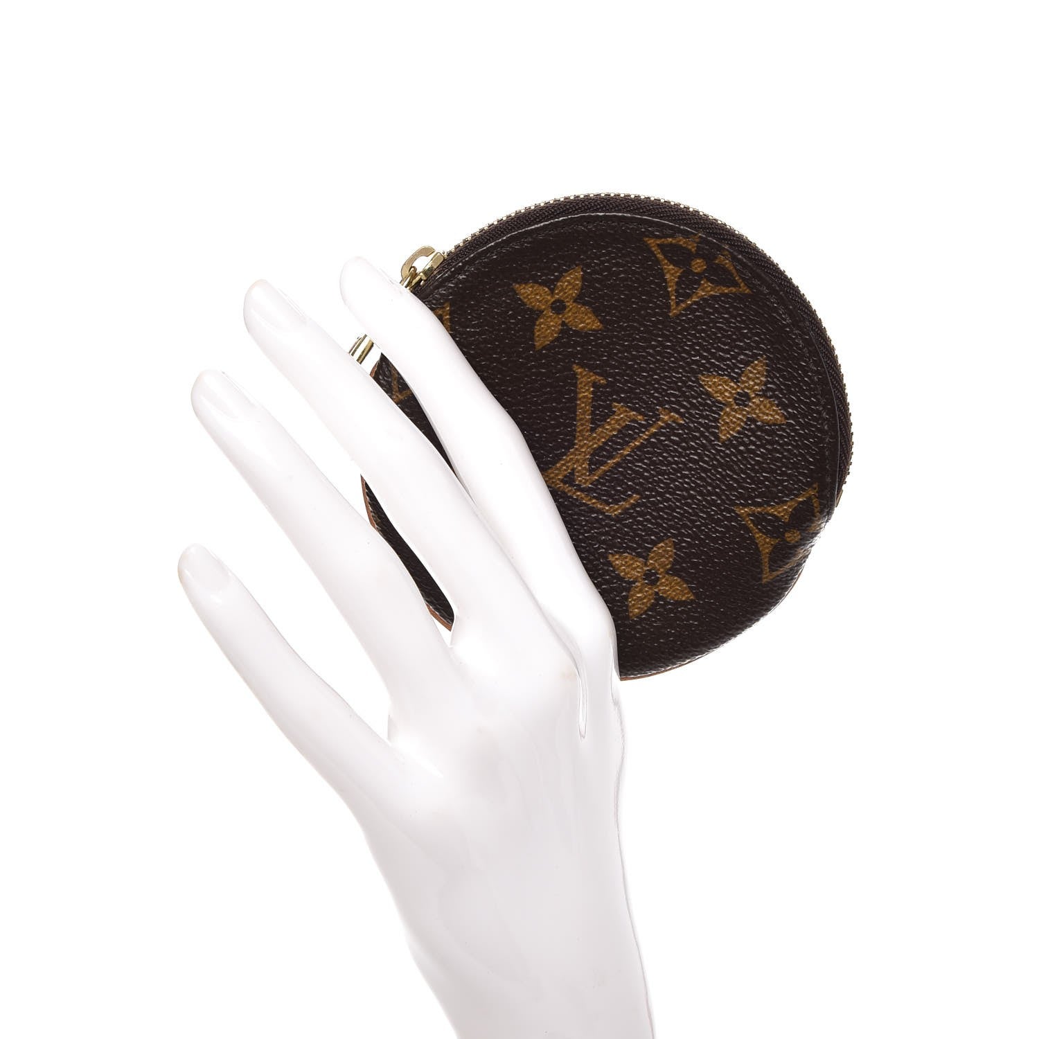 Louis Vuitton Monogram Round Coin Purse 2 of 7