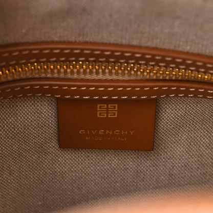 Givenchy Raffia Jacquard Fabric 4G Mini Antigona Beige 6 of 9
