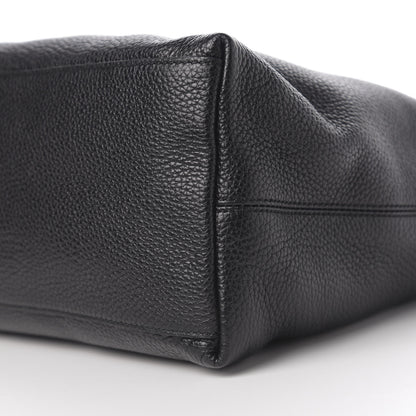 Gucci Pebbled Calfskin Medium Soho Chain Shoulder Bag Black 8 of 9