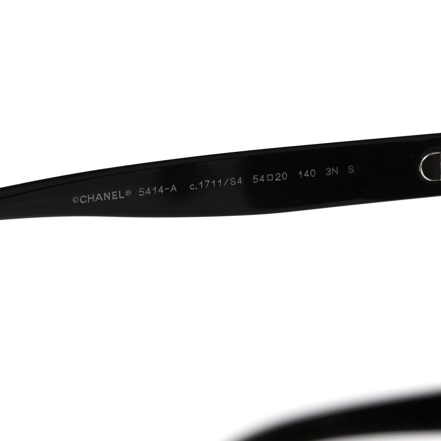 Chanel Acetate CC Butterfly Sunglasses 5414 Black Pink 6 of 7