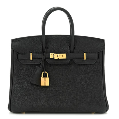 Hermes Togo Birkin 25 Black 1 of 10