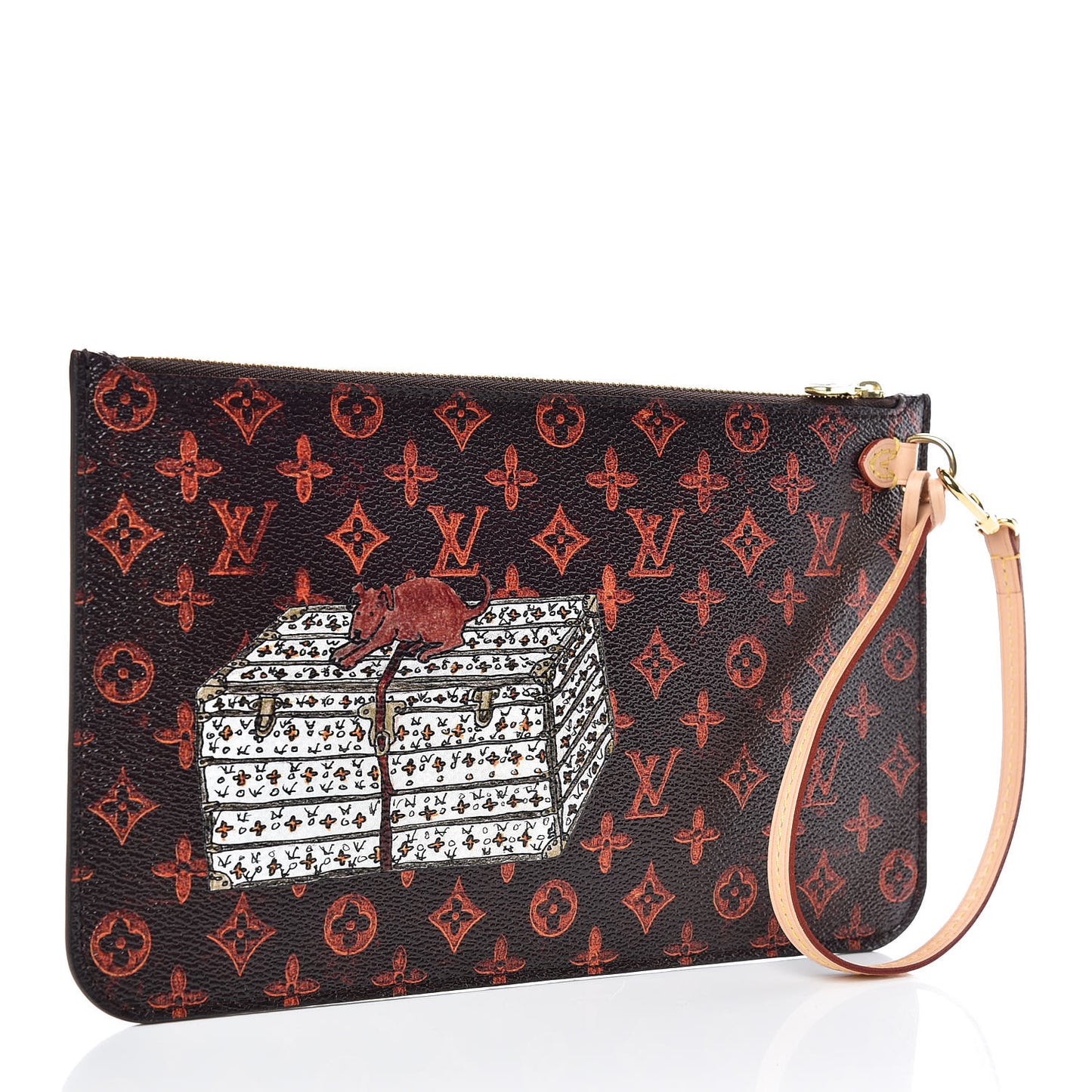 Catogram Neverfull MM GM Pochette Marron