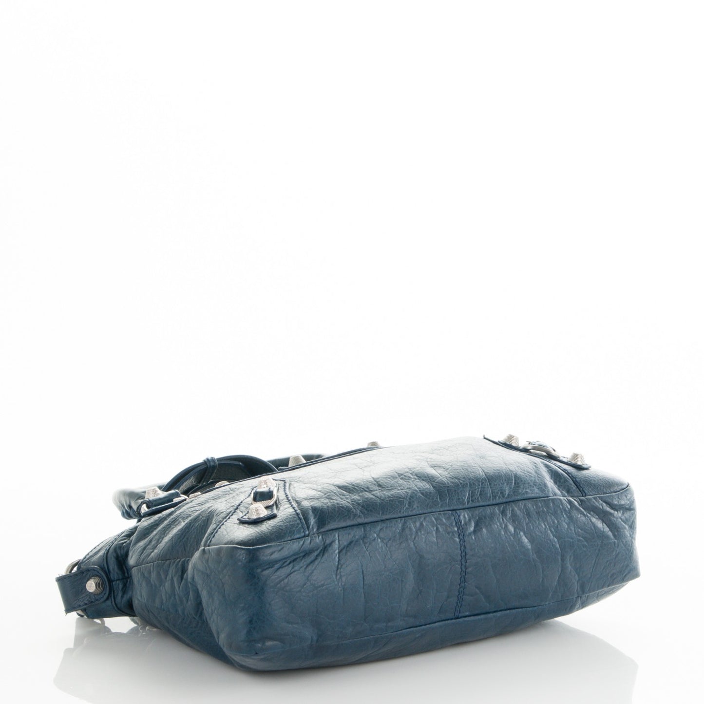 Agneau Giant 12 Silver Hardware Town Bleu Mineral