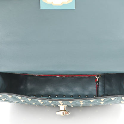 Valentino Garavani Nappa Medium Rockstud Spike Shoulder Bag Giada 5 of 10