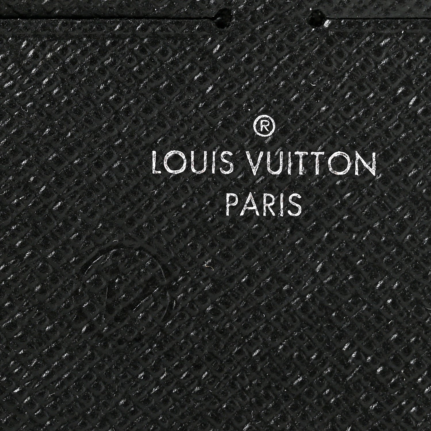Louis Vuitton Calfskin Felicie Chain Wallet Card Holder Insert Black 6 of 6