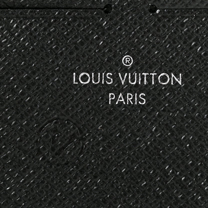 Louis Vuitton Calfskin Felicie Chain Wallet Card Holder Insert Black 6 of 6