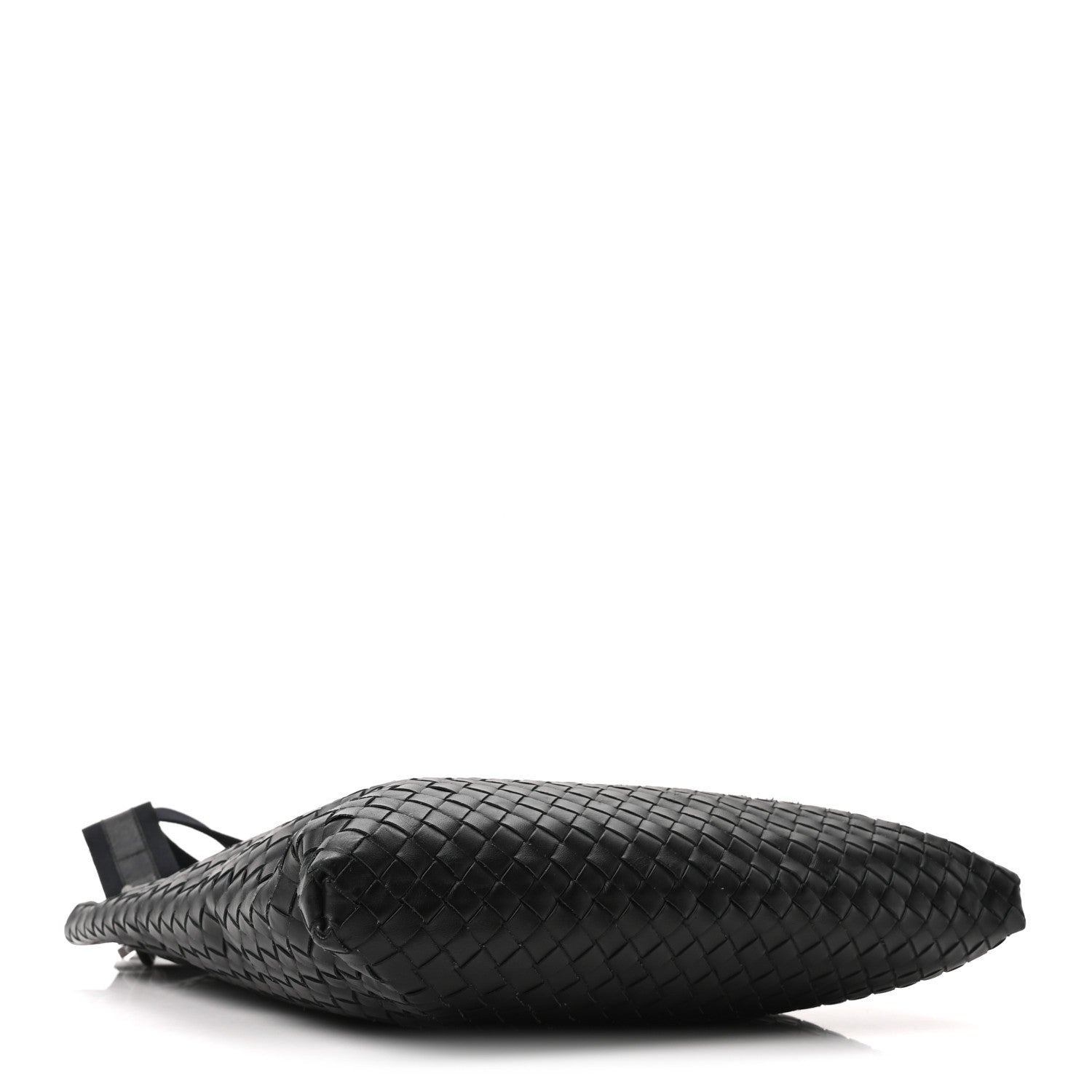 Bottega Veneta Nappa Intrecciato VN Crossbody Messenger Bag Black 4 of 9